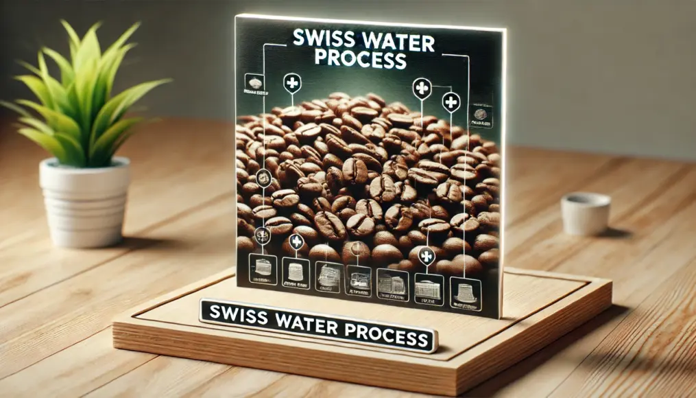 Decaf beans processed with the Swiss Water Process