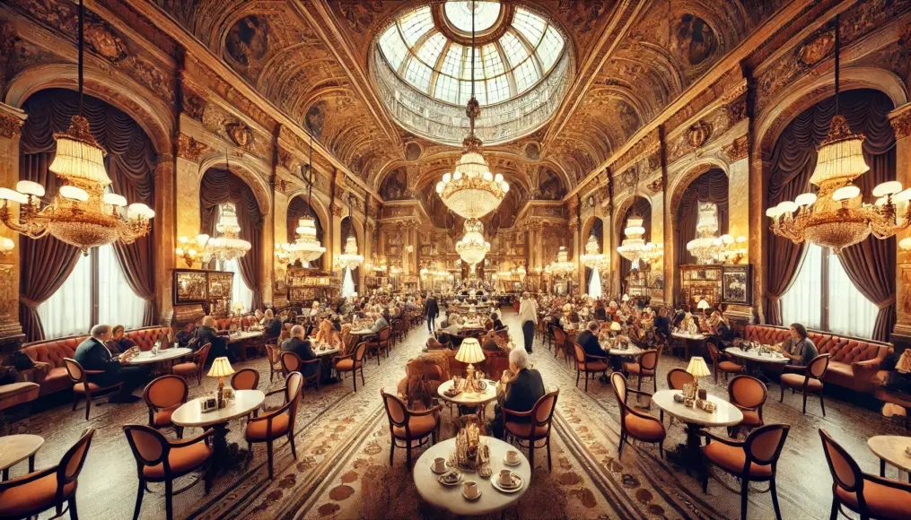 The elegance of Austria's Cafe Central