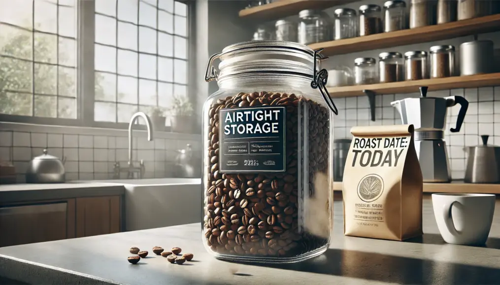 Tips for coffee storage