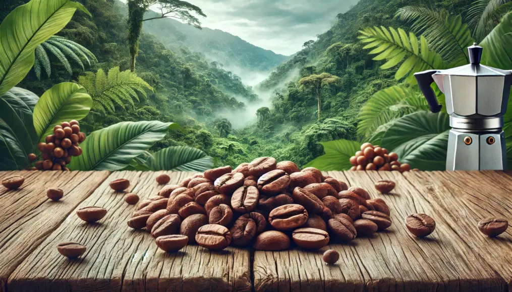 Image of Liberica coffee beans and their distinctive traits