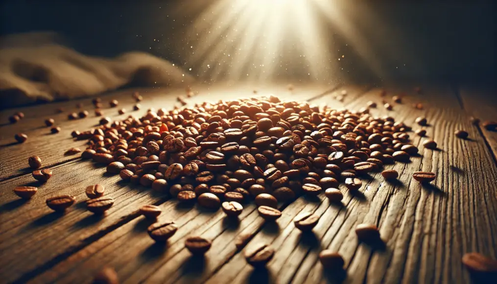 Light roast coffee beans