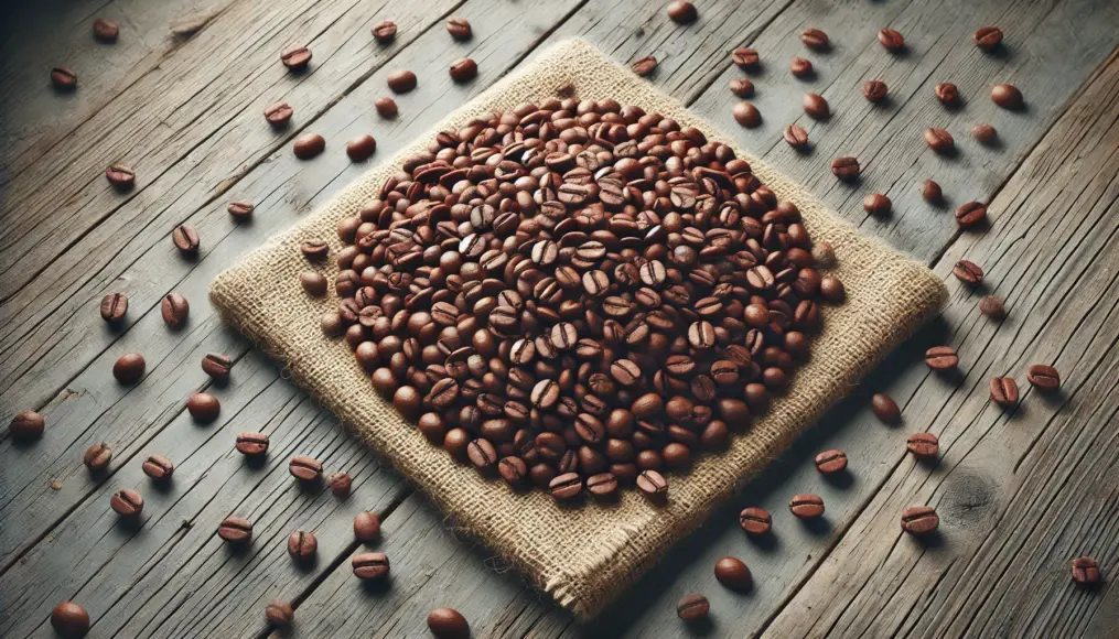 Photo of Robusta coffee beans