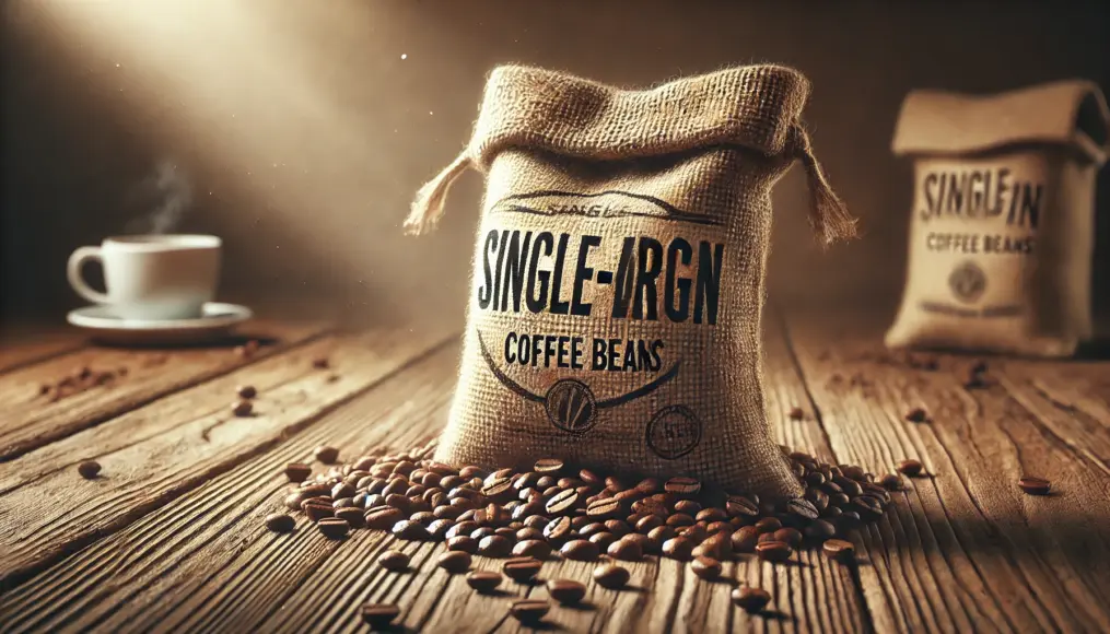 Single-origin coffee beans